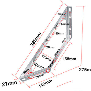 Nine Than Partitions Stainless Steel Shelf Racks